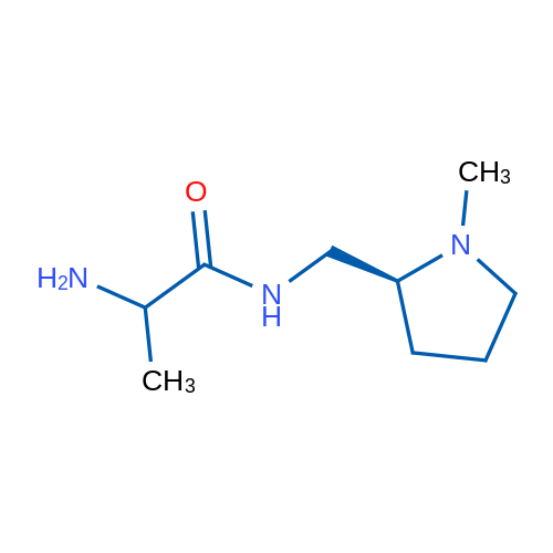 2-Amino-N-(((S)-1-methylpyrrolidin-2-yl)methyl)propanamide 1g