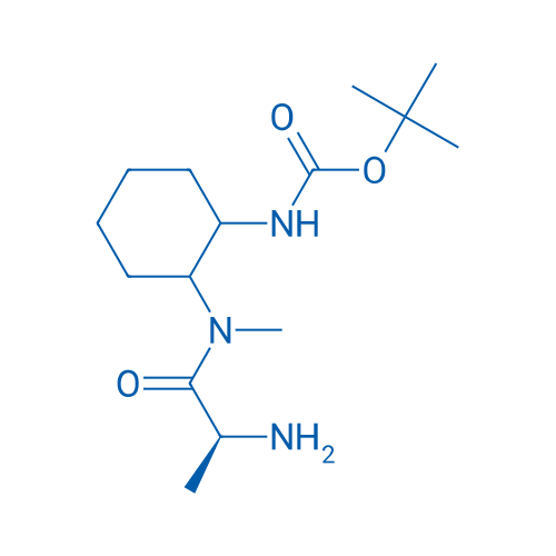 tert-Butyl (2-((S)-2-amino-N-methylpropanamido)cyclohexyl)carbamate 1g