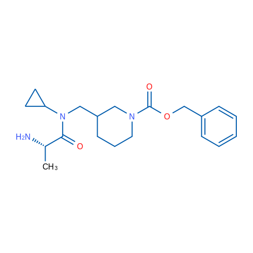 Benzyl 3-(((S)-2-amino-N-cyclopropylpropanamido)methyl)piperidine-1-carboxylate 1g