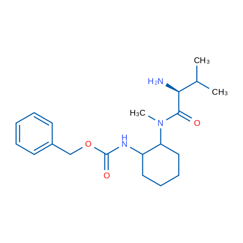 Benzyl (2-((S)-2-amino-N,3-dimethylbutanamido)cyclohexyl)carbamate 1g
