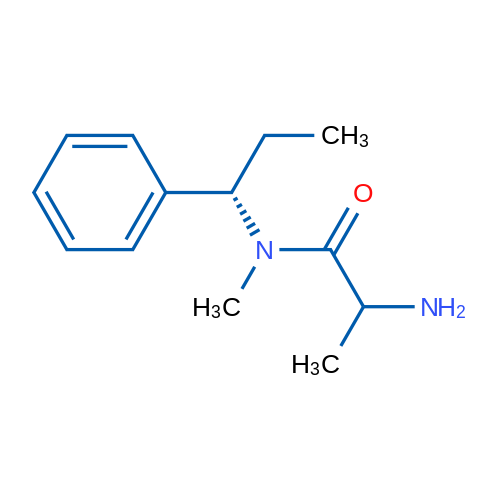 2-Amino-N-methyl-N-((S)-1-phenylpropyl)propanamide 1g