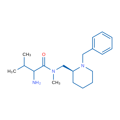 2-Amino-N-(((S)-1-benzylpiperidin-2-yl)methyl)-N,3-dimethylbutanamide 1g