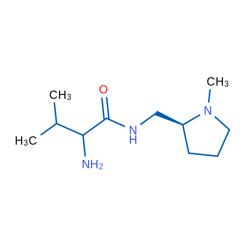 2-Amino-3-methyl-N-(((S)-1-methylpyrrolidin-2-yl)methyl)butanamide 1g