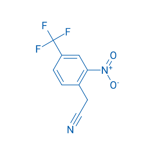 2-(2-Nitro-4-(trifluoromethyl)phenyl)acetonitrile 250mg