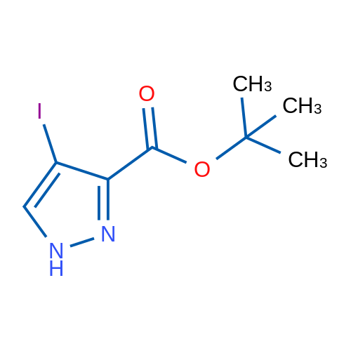 tert-Butyl 4-iodo-1H-pyrazole-3-carboxylate 1g