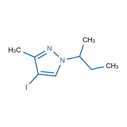1-(sec-Butyl)-4-iodo-3-methyl-1H-pyrazole 1g