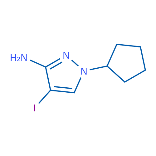 1-Cyclopentyl-4-iodo-1H-pyrazol-3-amine 1g