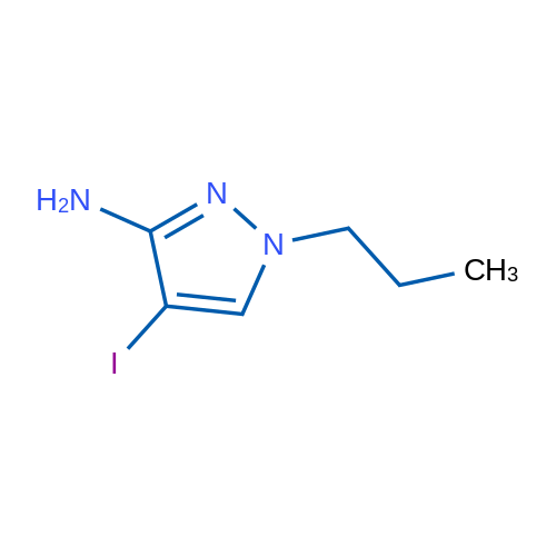 4-Iodo-1-propyl-1H-pyrazol-3-amine 1g