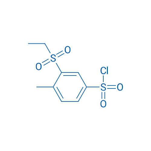 3-(Ethanesulfonyl)-4-methylbenzene-1-sulfonyl chloride 1g
