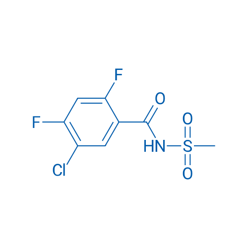 5-Chloro-2,4-difluoro-N-(methylsulfonyl)benzamide 1g