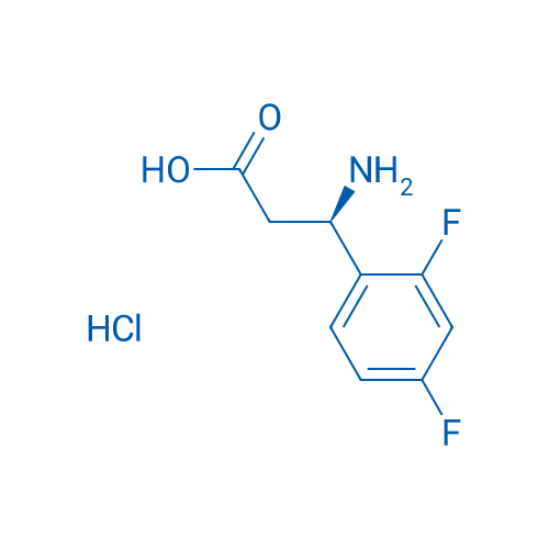 (R)-3-Amino-3-(2,4-difluorophenyl)propanoic acid hydrochloride 250mg