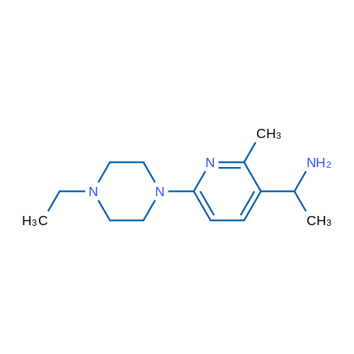 1-(6-(4-Ethylpiperazin-1-yl)-2-methylpyridin-3-yl)ethanamine 1g