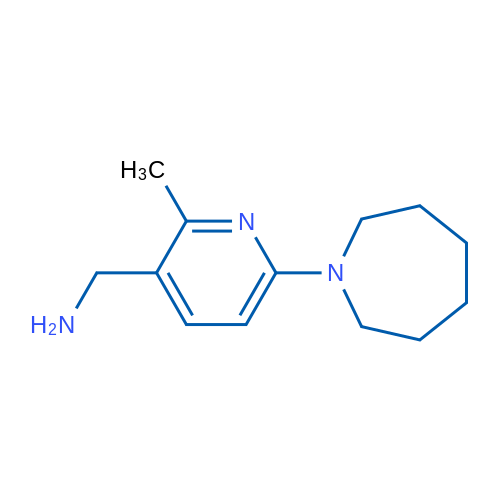(6-(Azepan-1-yl)-2-methylpyridin-3-yl)methanamine 1g