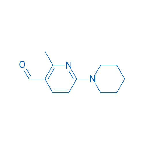 2-Methyl-6-(piperidin-1-yl)nicotinaldehyde 1g