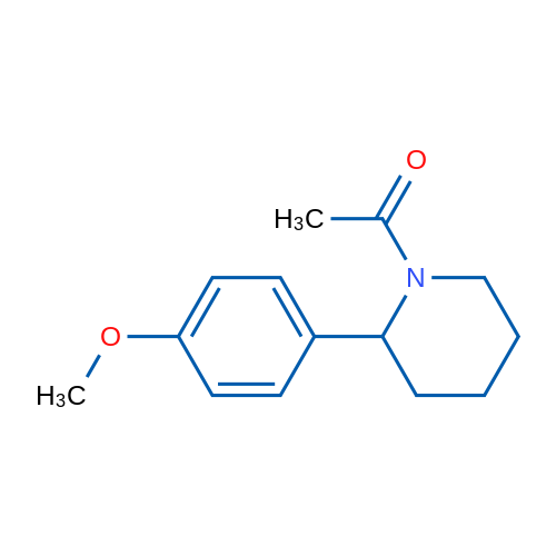 1-(2-(4-Methoxyphenyl)piperidin-1-yl)ethanone 1g