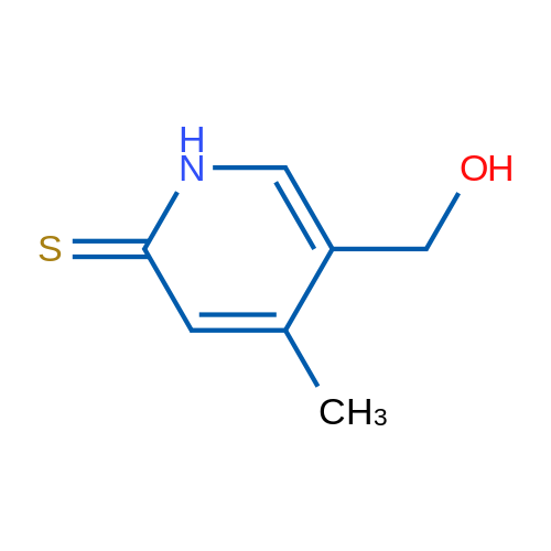 5-(Hydroxymethyl)-4-methylpyridine-2(1H)-thione 1g