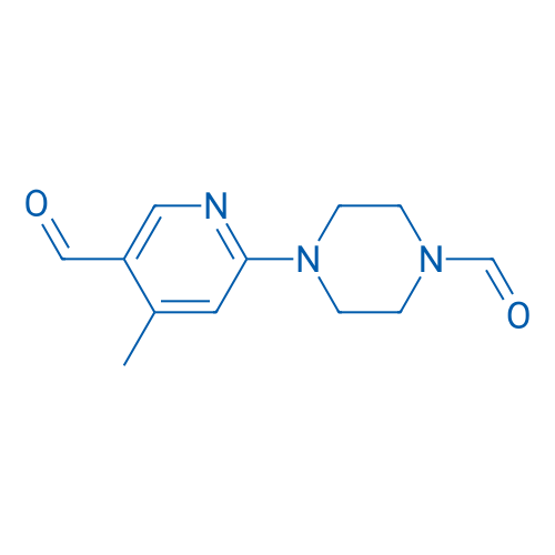 4-(5-Formyl-4-methylpyridin-2-yl)piperazine-1-carbaldehyde 1g