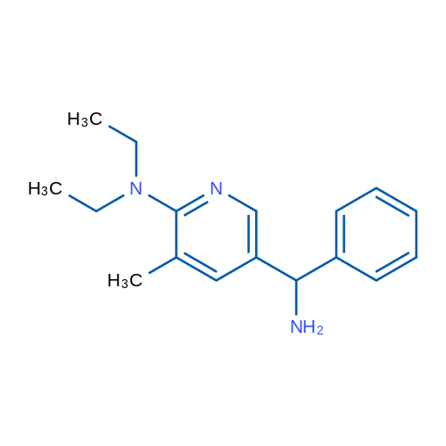 5-(Amino(phenyl)methyl)-N,N-diethyl-3-methylpyridin-2-amine 1g