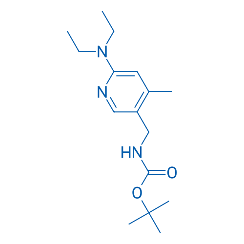 tert-Butyl ((6-(diethylamino)-4-methylpyridin-3-yl)methyl)carbamate 1g