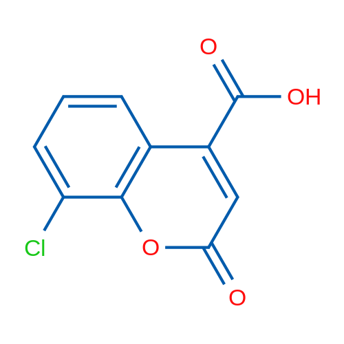 8-Chloro-2-oxo-2H-chromene-4-carboxylic acid 1g