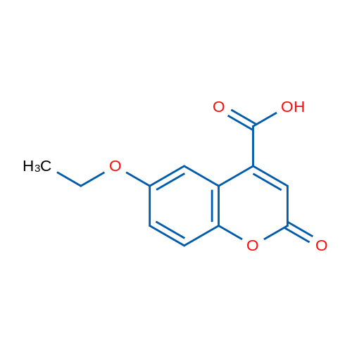 6-Ethoxy-2-oxo-2H-chromene-4-carboxylic acid 1g