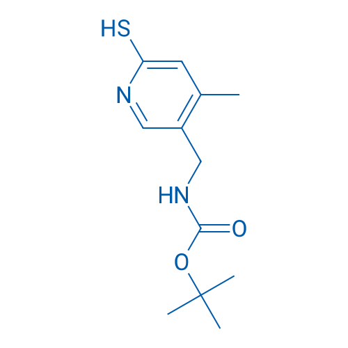 tert-Butyl ((6-mercapto-4-methylpyridin-3-yl)methyl)carbamate 1g