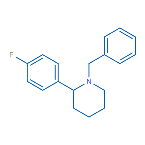 1-Benzyl-2-(4-fluorophenyl)piperidine 1g