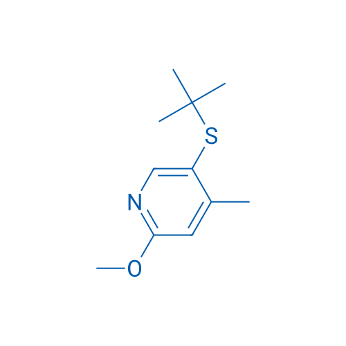 5-(tert-Butylthio)-2-methoxy-4-methylpyridine 1g