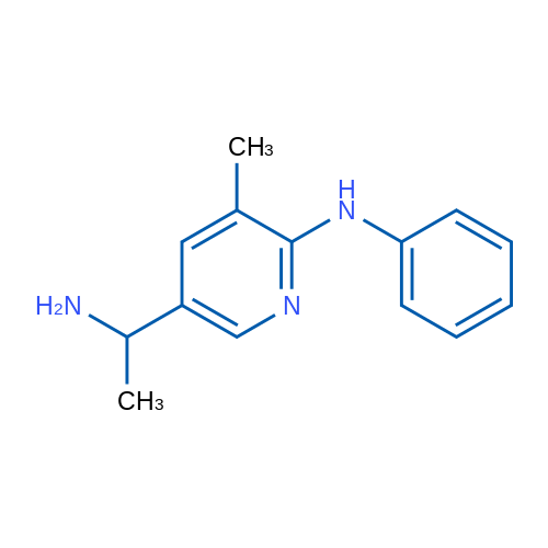 5-(1-Aminoethyl)-3-methyl-N-phenylpyridin-2-amine 1g