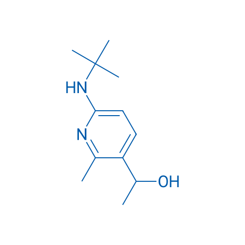 1-(6-(tert-Butylamino)-2-methylpyridin-3-yl)ethanol 1g