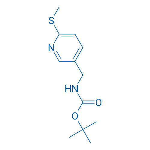 tert-Butyl ((6-(methylthio)pyridin-3-yl)methyl)carbamate 1g