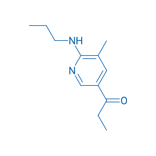 1-(5-Methyl-6-(propylamino)pyridin-3-yl)propan-1-one 1g