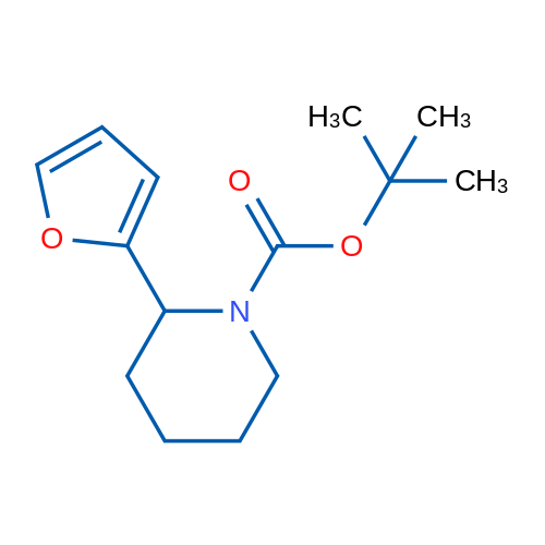 tert-Butyl 2-(furan-2-yl)piperidine-1-carboxylate 1g