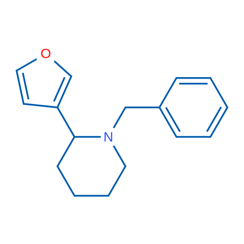 1-Benzyl-2-(furan-3-yl)piperidine 1g