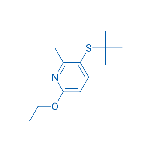 3-(tert-Butylthio)-6-ethoxy-2-methylpyridine 1g