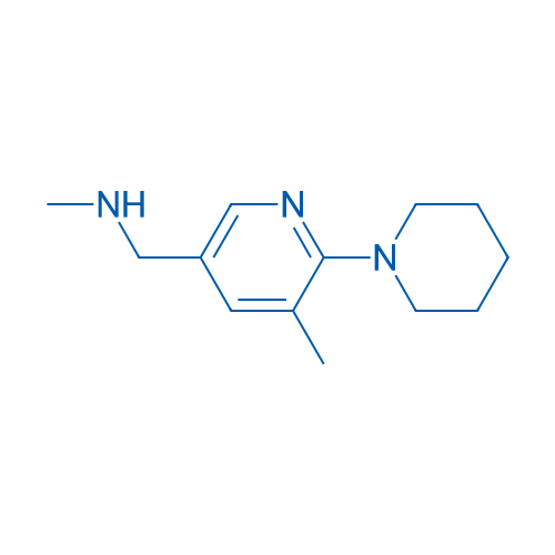 N-Methyl-1-(5-methyl-6-(piperidin-1-yl)pyridin-3-yl)methanamine 1g