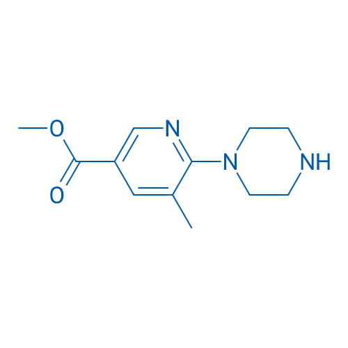 Methyl 5-methyl-6-(piperazin-1-yl)nicotinate 1g