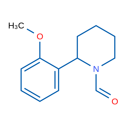 2-(2-Methoxyphenyl)piperidine-1-carbaldehyde 1g