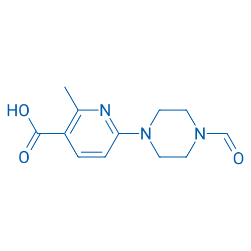 6-(4-Formylpiperazin-1-yl)-2-methylnicotinic acid 1g