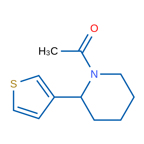 1-(2-(Thiophen-3-yl)piperidin-1-yl)ethanone 1g
