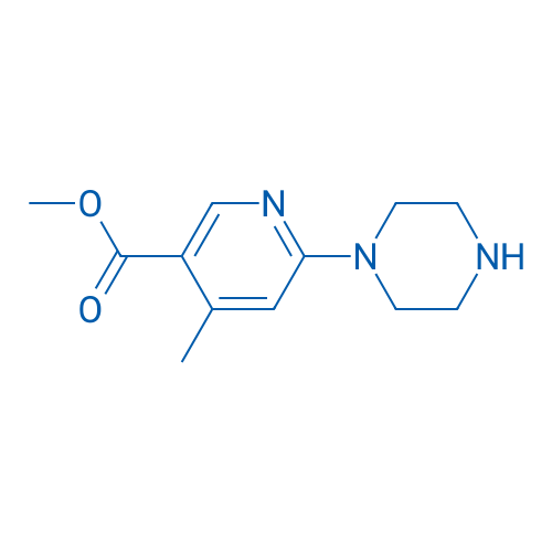 Methyl 4-methyl-6-(piperazin-1-yl)nicotinate 1g