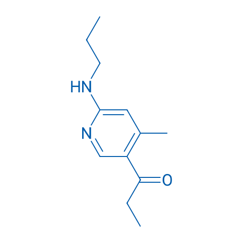 1-(4-Methyl-6-(propylamino)pyridin-3-yl)propan-1-one 1g