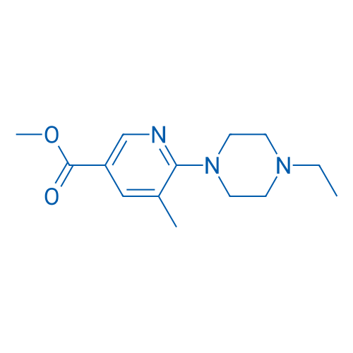 Methyl 6-(4-ethylpiperazin-1-yl)-5-methylnicotinate 1g
