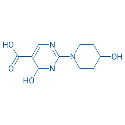 4-Hydroxy-2-(4-hydroxypiperidin-1-yl)pyrimidine-5-carboxylic acid 1g