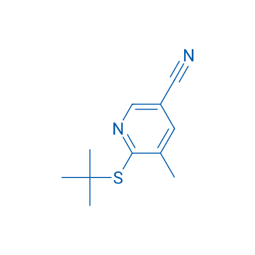 6-(tert-Butylthio)-5-methylnicotinonitrile 1g