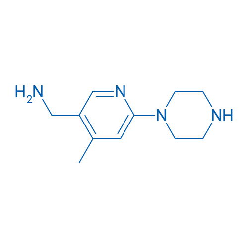 (4-Methyl-6-(piperazin-1-yl)pyridin-3-yl)methanamine 1g