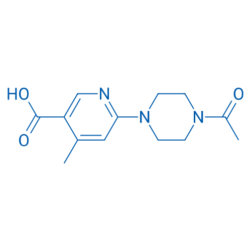 6-(4-Acetylpiperazin-1-yl)-4-methylnicotinic acid 1g