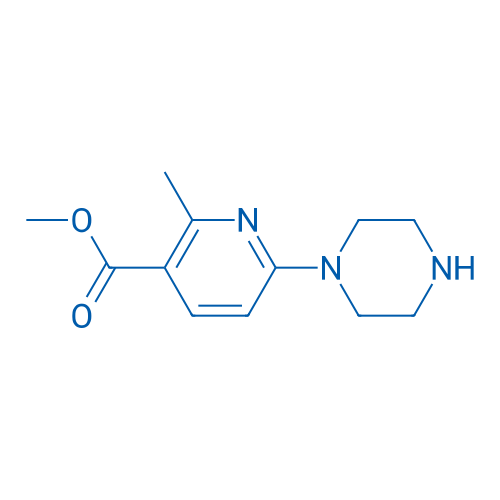 Methyl 2-methyl-6-(piperazin-1-yl)nicotinate 1g