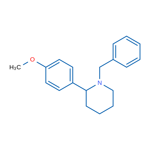 1-Benzyl-2-(4-methoxyphenyl)piperidine 1g