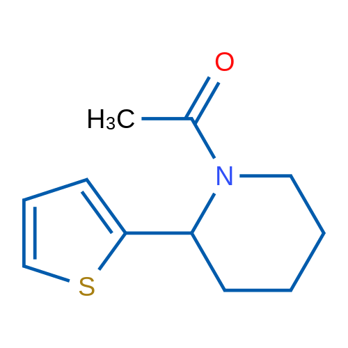 1-(2-(Thiophen-2-yl)piperidin-1-yl)ethanone 1g